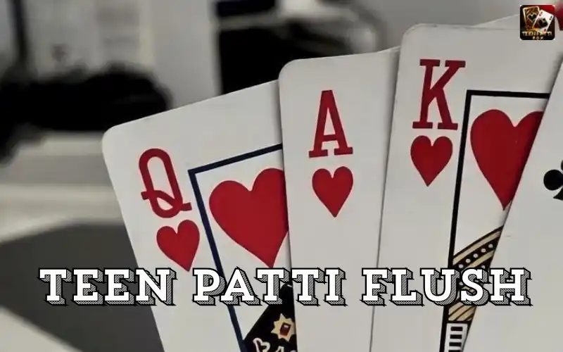 teen patti flush